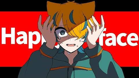 【手描きまいごえん】Happy face meme