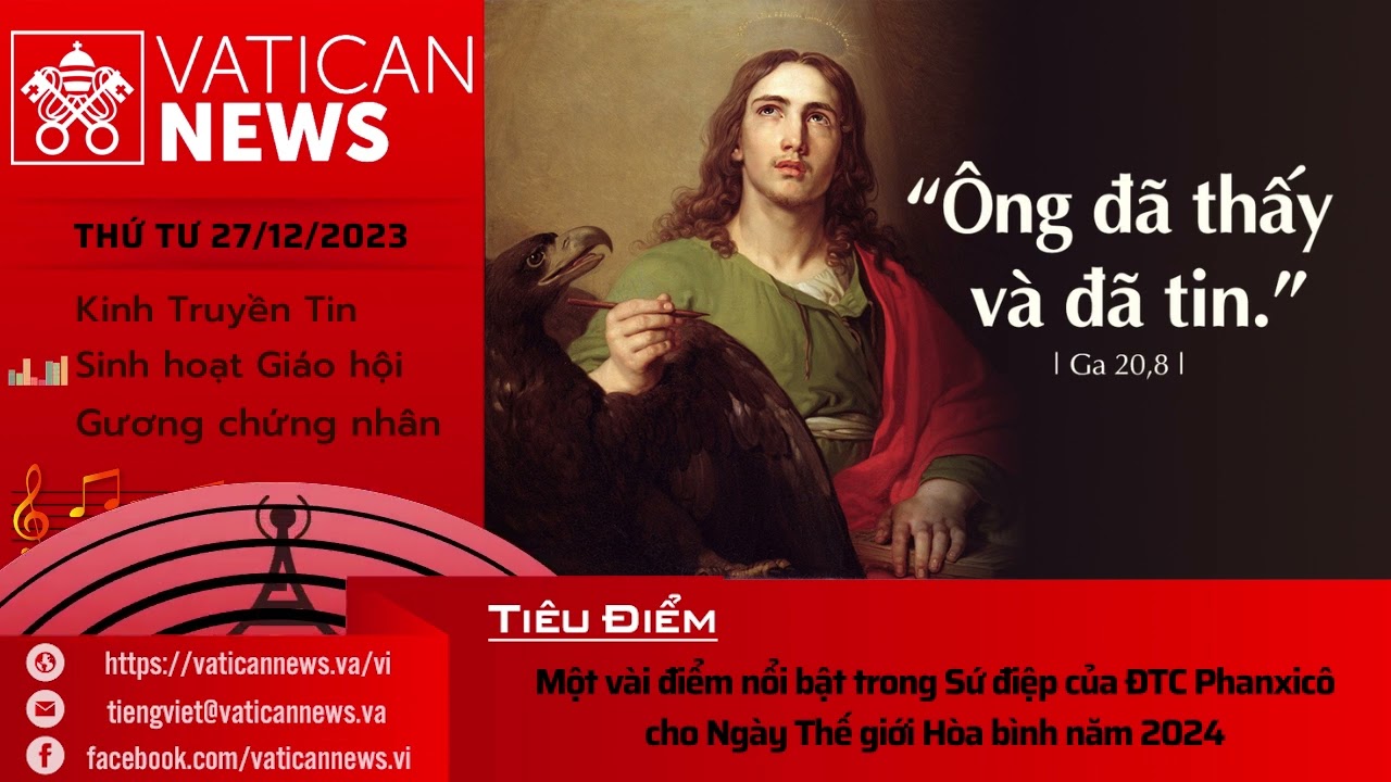 Radio thứ Tư 27/12/2023 - Vatican News Tiếng Việt