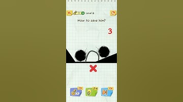 #Draw 2 Save:Stick Man Puzzles  Level 8 Answer very easy tips#