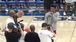 Brandon Williams College Commitment Announcement | Ballislife All Star Game 2018 Highlights (5/5/18)