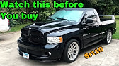 Dodge Ram Srt 10 2005 Fahrendes Fossil Weltrekordler Schnellster Pick Up Der Welt Youtube