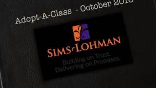 Sims-Lohman Adopt-A-Class Mentoring