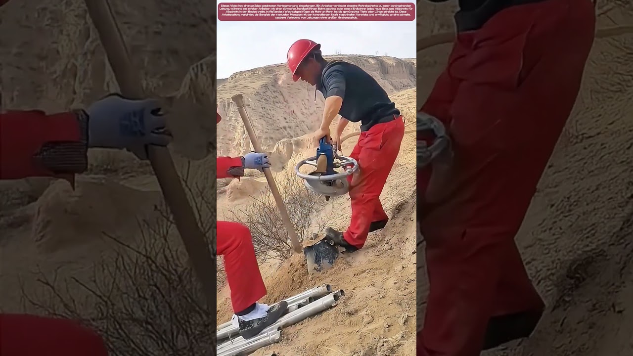 Titel: Drehen, drücken, verbinden: Zwei Männer, ein unterirdischer Weg