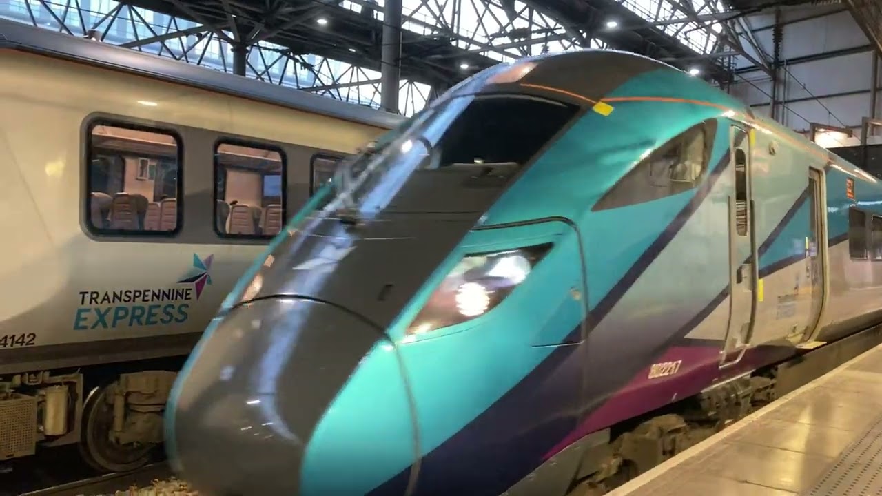 Transpennine Express 802217 at Leeds 19 Jan 22 YouTube