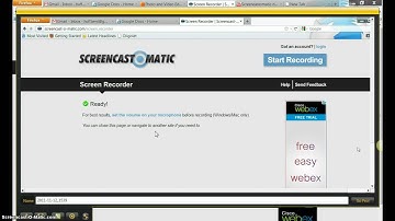 My Screencastomatic demo