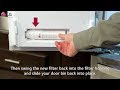 LG Refrigerator - How to Change the Water Filter (4 Door-French Door)