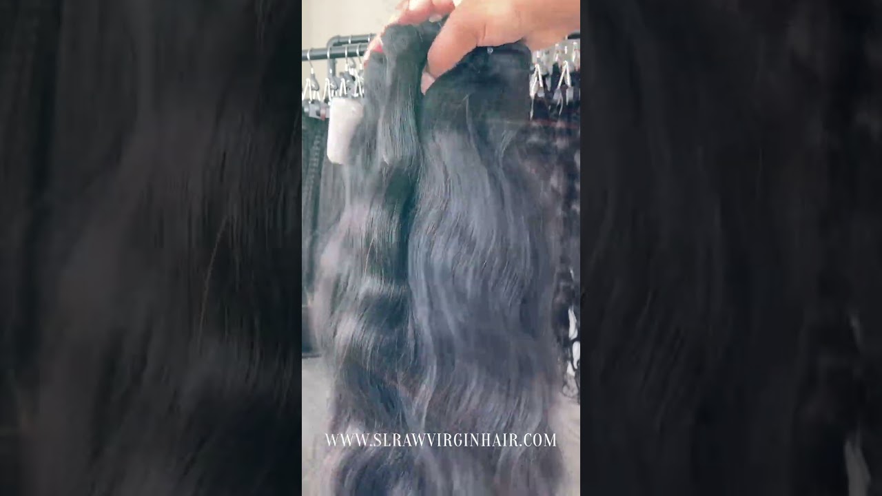 Where To Buy Raw Indian Natural Wavy Hair | Visit us www.slrawvirginhair.com 