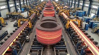 How Steel Wire Rods Are Made: From Iron Ore Inside a Modern Steel Factory (Full Process)