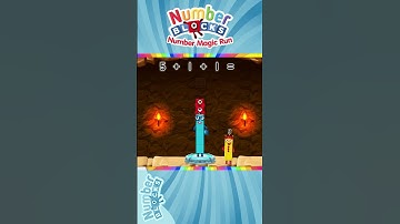 Numberblocks 7 Number Magic Run - Add 5 + 1 + 1 = 7 using Numberblocks | CBeebies Go Explore Games