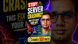 Why Your Server Crashes Under Load (Fix Inside) #backend #systemdesign #loadbalancer