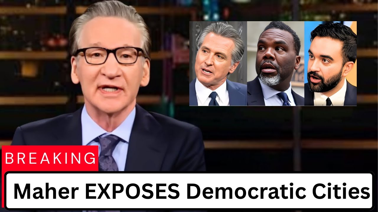 Bill Maher EXPOSES the Collapse of Democratic Cities on Live TV