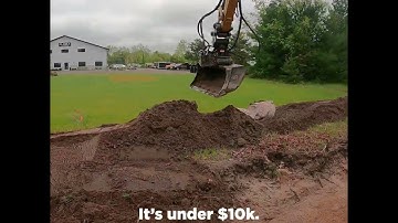 CMP Tilt Rotate Bucket Grading #shorts