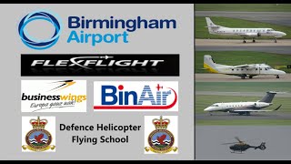 Birmingham Airport Spotting Dhfs, Flexjet, Businesswings, Binair May 2021