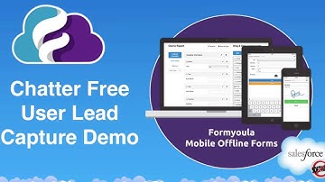 Capture Leads Offline with Salesforce Chatter Free Users | Formyoula Mobile App