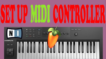 How to set up MIDI controller - FL 20.9