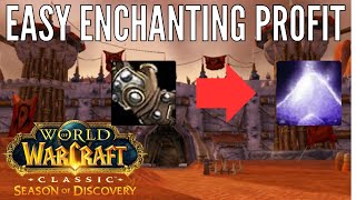 Turning cloth into enchanting materials can be VERY profitable!