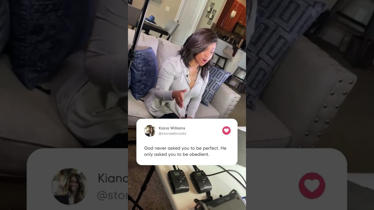 God Doesn’t Need You To Be PERFECT…Just OBEDIENT