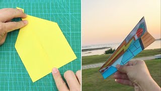 Unique ways to fold paper that you may not know #4