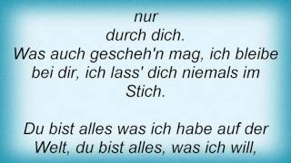 17742 Peter Maffay - Du Lyrics