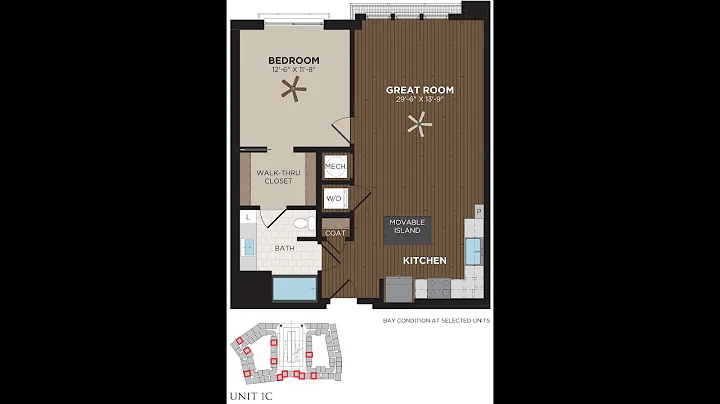 Holden  792 sq ft - 1bd/1ba