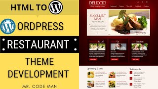 Slider dynamic | WordPress restaurant theme development tutorial [part 7.1]