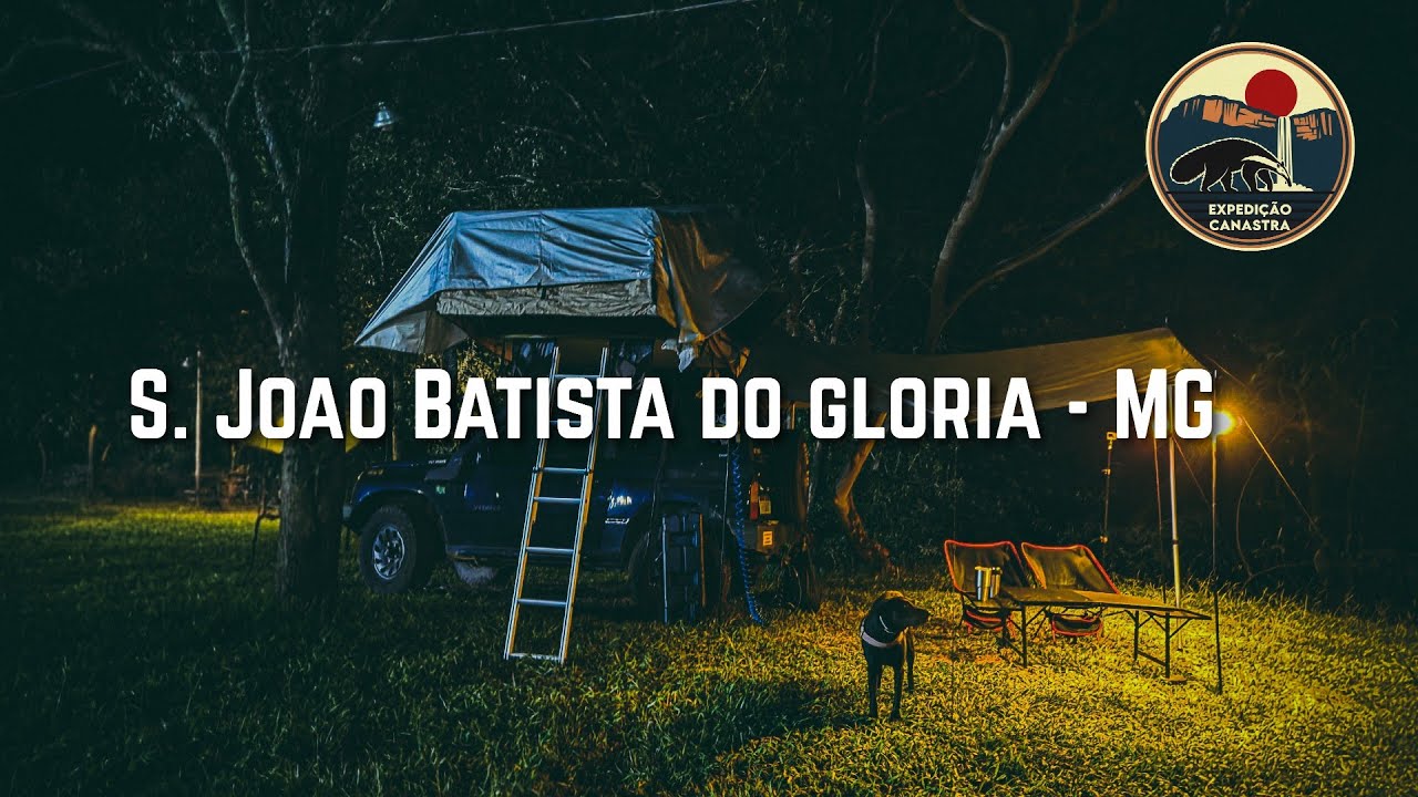 Expedição Canastra: Cachoeira Maria Augusta! Camping do Cocão-  S. João Batista do Glória - (ASMR)