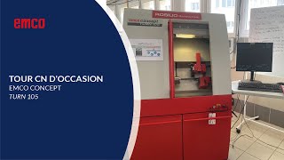 Didelon Machines Outils - Tour Cn Doccasion Turn 105 - Emco Concept