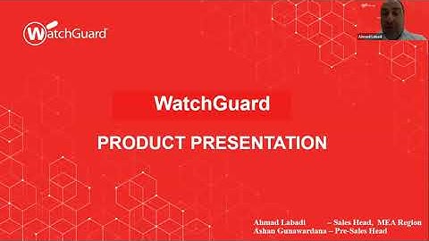 WatchGuard: Unified Security Platform Webinar