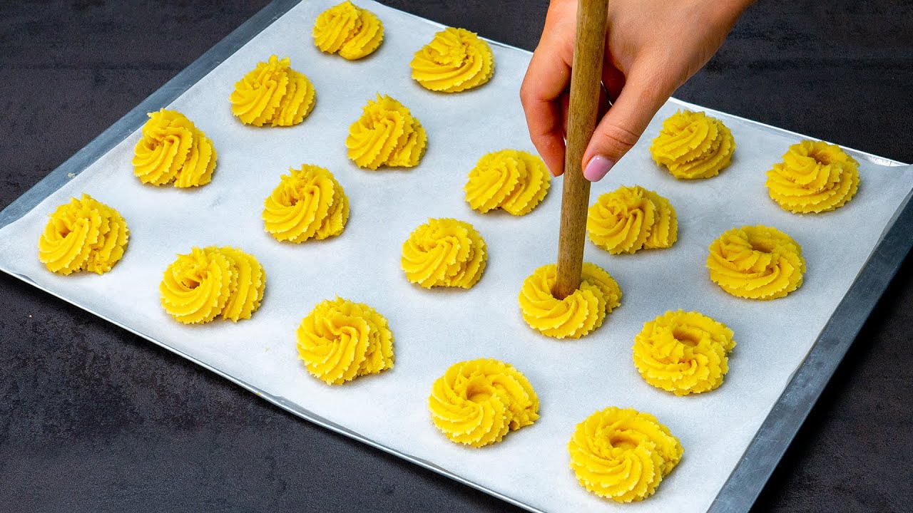 Křehké sušenky hotové za 20 minut, s použitím vařečky.