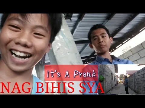 ensayo-prank-|-nag-bihis-sya-hahahah