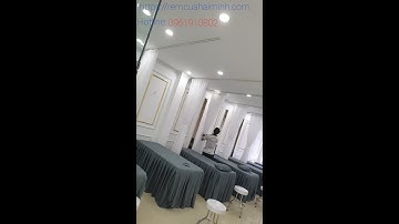 LẮP MẪU RÈM SPA NGĂN GIƯỜNG CHO KHÁCH TẠI QUẬN TÂN BÌNH TPHCM _ RÈM CỬA HẢI MINH _ 0961910802 HẢI .