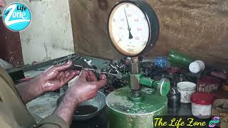 Tractor Diesel Nozzle Repair at Pressure Gauge