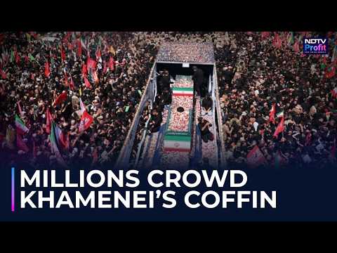 Watch: Iraq’s Najaf Receives Khamenei’s Coffin With Grand Tribute & Chants
