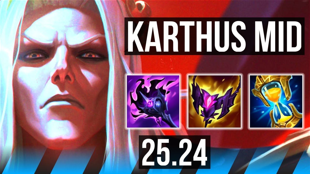 KARTHUS vs SYLAS (MID) | BR Grandmaster | 25.24