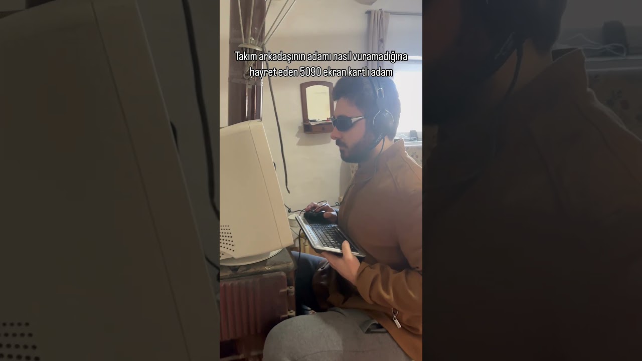 Takım arkadaşının adamı nasıl vuramadığına hayret eden 5090 ekran kartlı adam.