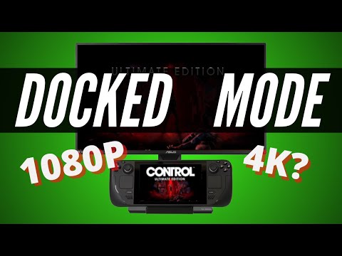 Steam Deck Running in Docked Mode | What Magic Makes 60FPS