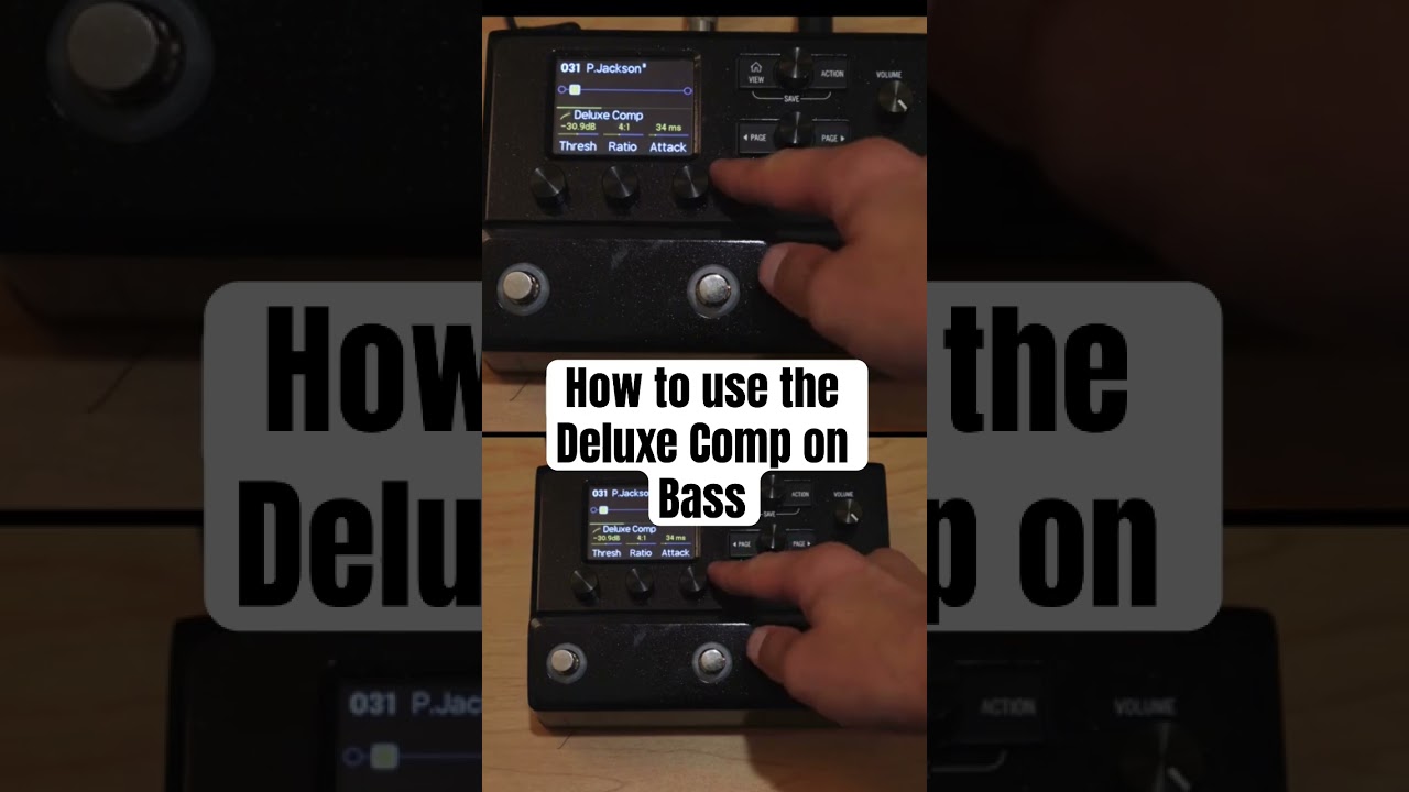 1176 style compression on bass 
