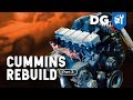 How To Rebuild A 5.9 Cummins 12v Diesel In A Million Mile Dodge #1Mil12v (Part 3)