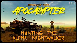 Hunting the Alpha Nightwalker in Apocalypter - Post-Apo Survival Car Builder // EP17