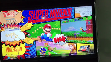 Attract Mode Comic Theme - Super Nintendo