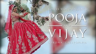 Pooja Vig & Vijay Patel - Cinematic Wedding Highlights (Hindu)