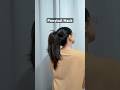 Gorgeous high ponytail hack you definitely need to try 😍 #hairstyle #youtubeshorts #beauty