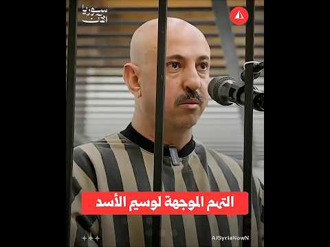 المحكمة تتلو لائحة التهم الموجهة إلى وسيم الأسد