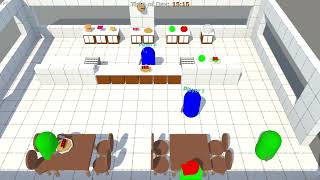 My Restaurant - early stage footage