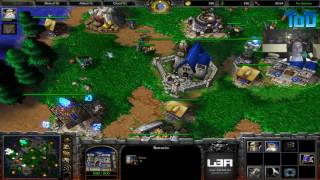 Warcraft III #34 ToD & Grubby 2v2 vs NightElf&Orc (Turtle Rock)