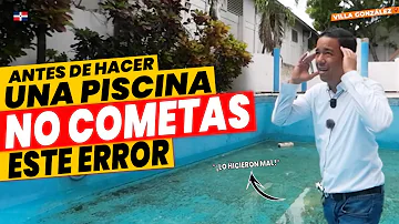 ¿Qué no se debe hacer en una piscina?