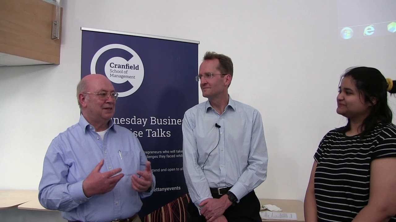Wednesday Business Talks - Student interview with Co-founders of Cambridge Silicon Radio Ltd