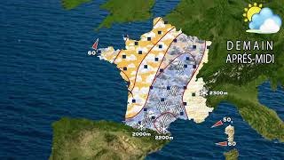 Prévision météo France du Lundi 29 au Dimanche 5 Mai 2024