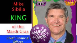Mike Sibilia of JFKIAT - King of SSNDEC's Mardi Gras Wealth