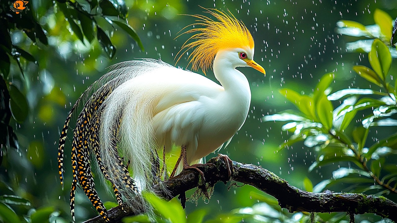 Быстро избавьтесь от стресса под звуки дождя и пения птиц 🌧️ Отдых для ума, позволяющий забыть об...